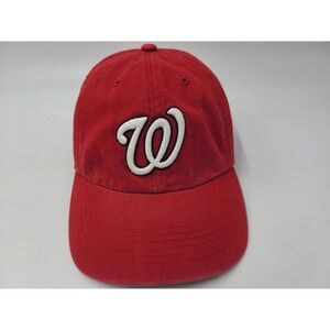Washington Nationals 47 Brand Franchise Fitted M Hat Cap Men MLB Baseball Red